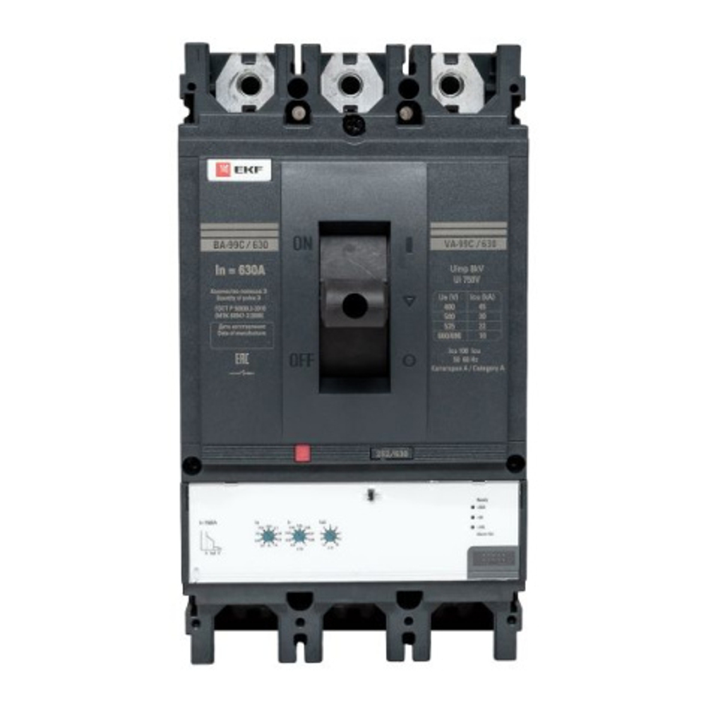 Автоматический выключатель в литом корпусе EKF mccb99C-630-630