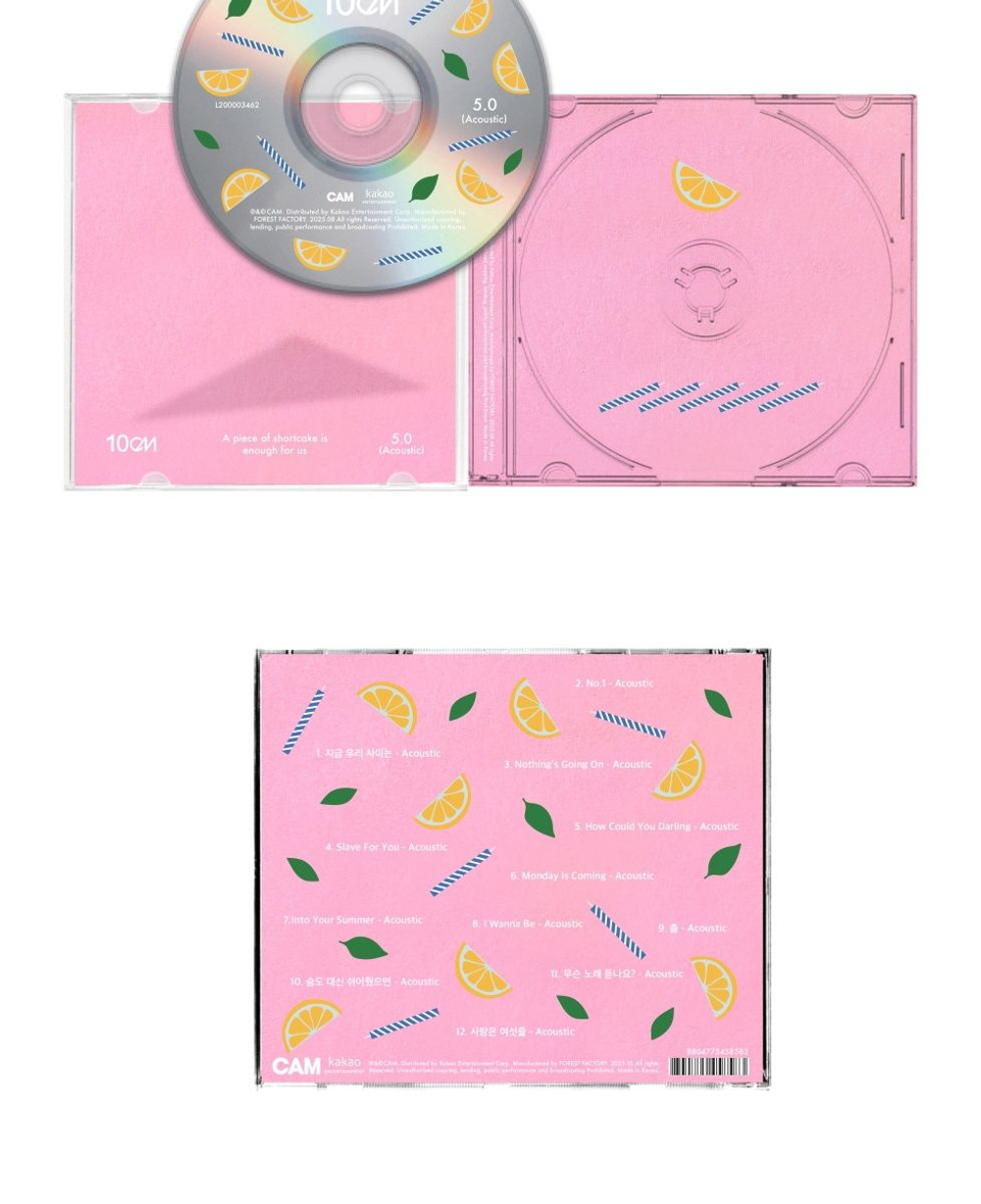Альбом 10CM - A piece of shortcake is enough for us 5.0 5th Album (ACOUSTIC)