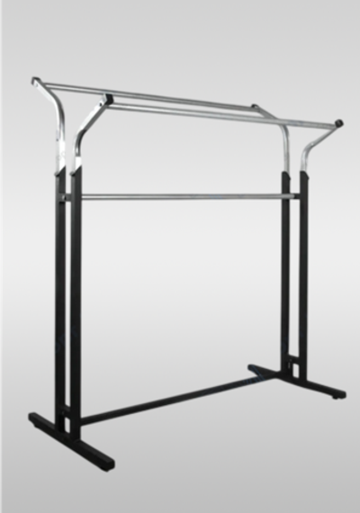 Металлический рейл для одежды/ выстота 1170-1670 мм