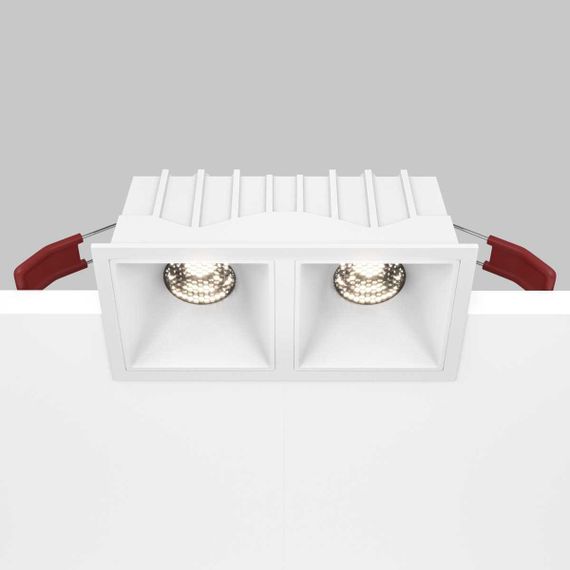 Встраиваемый светильник Maytoni Technical DL043-02-10W4K-D-SQ-W