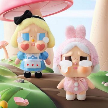 Коллекционная фигурка POPMART CRYBABY Crying Again Series-Vinyl Face Plush (She's Alice)