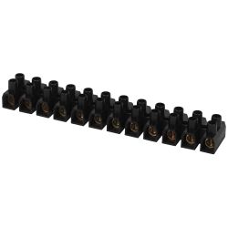 Зажим винтовой ЭРА NO-225-518 изолированный ЗВИ-нг 100А 6.0-40 мм2 12 пар чёрный