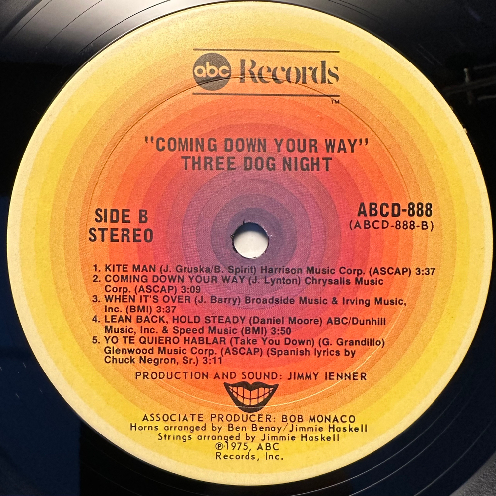 Three Dog Night - Coming Down Your Way (США 1975г.)