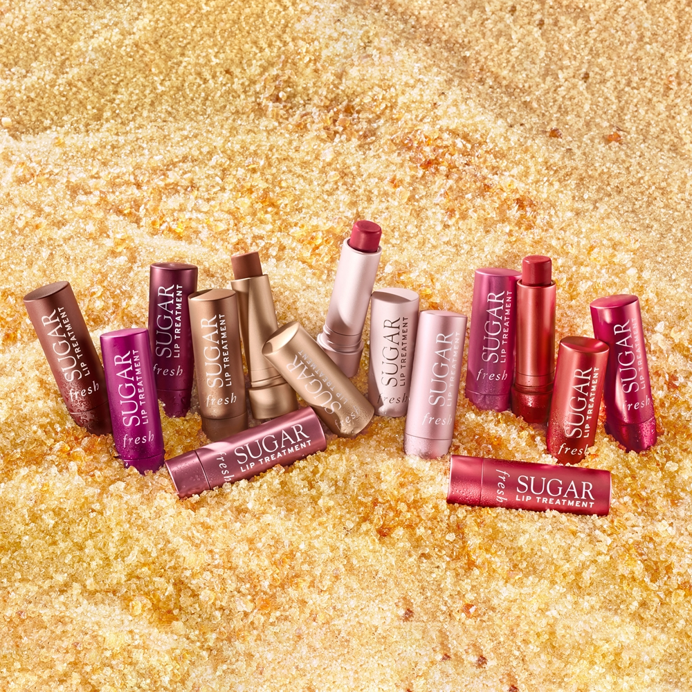 fresh Sugar Tinted Lip Treatment - Тонизирующий увлажняющий бальзам для губ оттенок Peony, 4 g