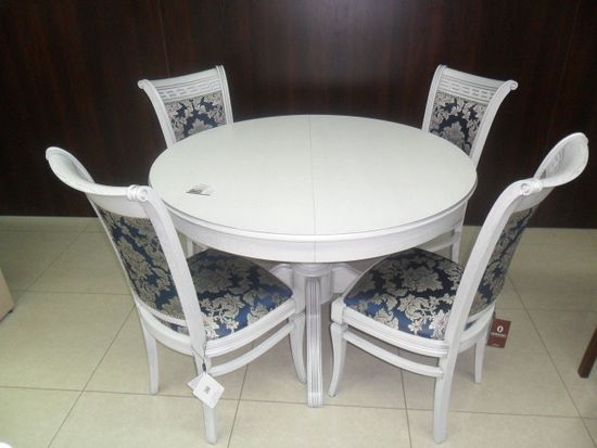 Стол круглый "Консул" (дуб/тон орех)