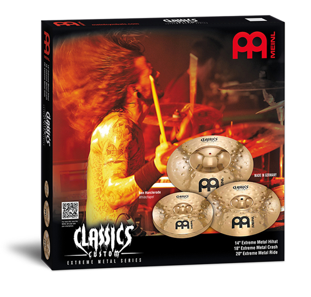 CC-EM480 Classics Custom Extreme Metal Комплект тарелок 14, 18, 20", Meinl