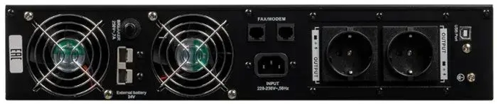 ИБП Бастион RAPAN-UPS 2000-RACK-IN-4X9