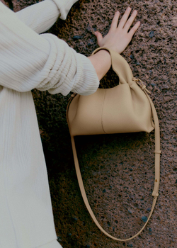 POLENE СУМКА NUMERO NEUF MINI, ПЕСОЧНЫЙ