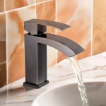 Cмеситель для раковины RIMERO RM1007BG (Графит)