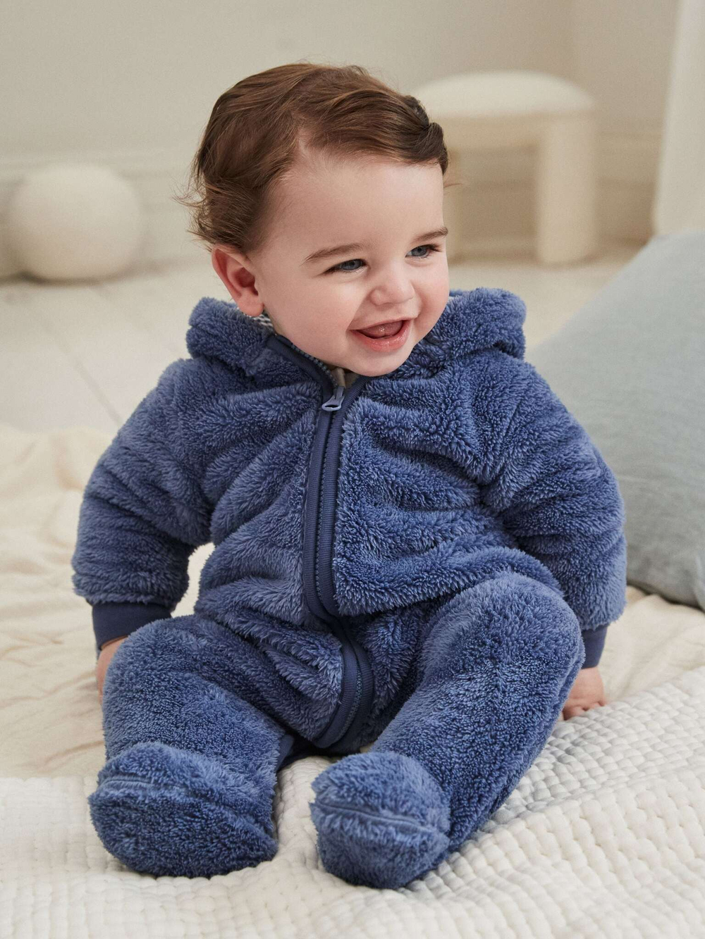 Комбинезон флисовый для малышей Next K82-066, Синий