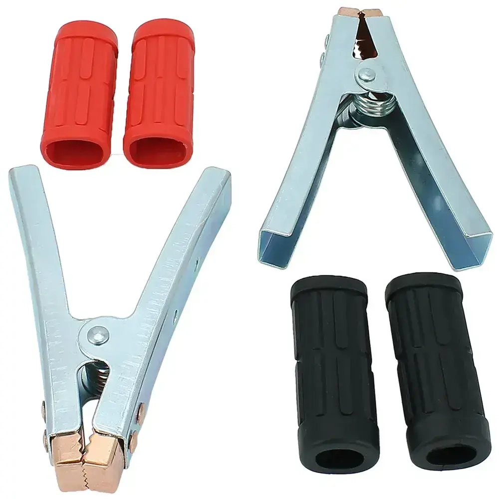 Зажим (крокодил) для провода 1000А 160х115мм (комплект) / Зажим клеммы АКБ