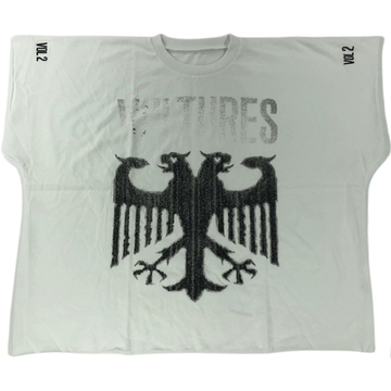 YEEZY VULTURES Album Peripheral Series Белая унисекс футболка