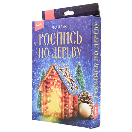 Роспись по дереву Фонарик ассорти