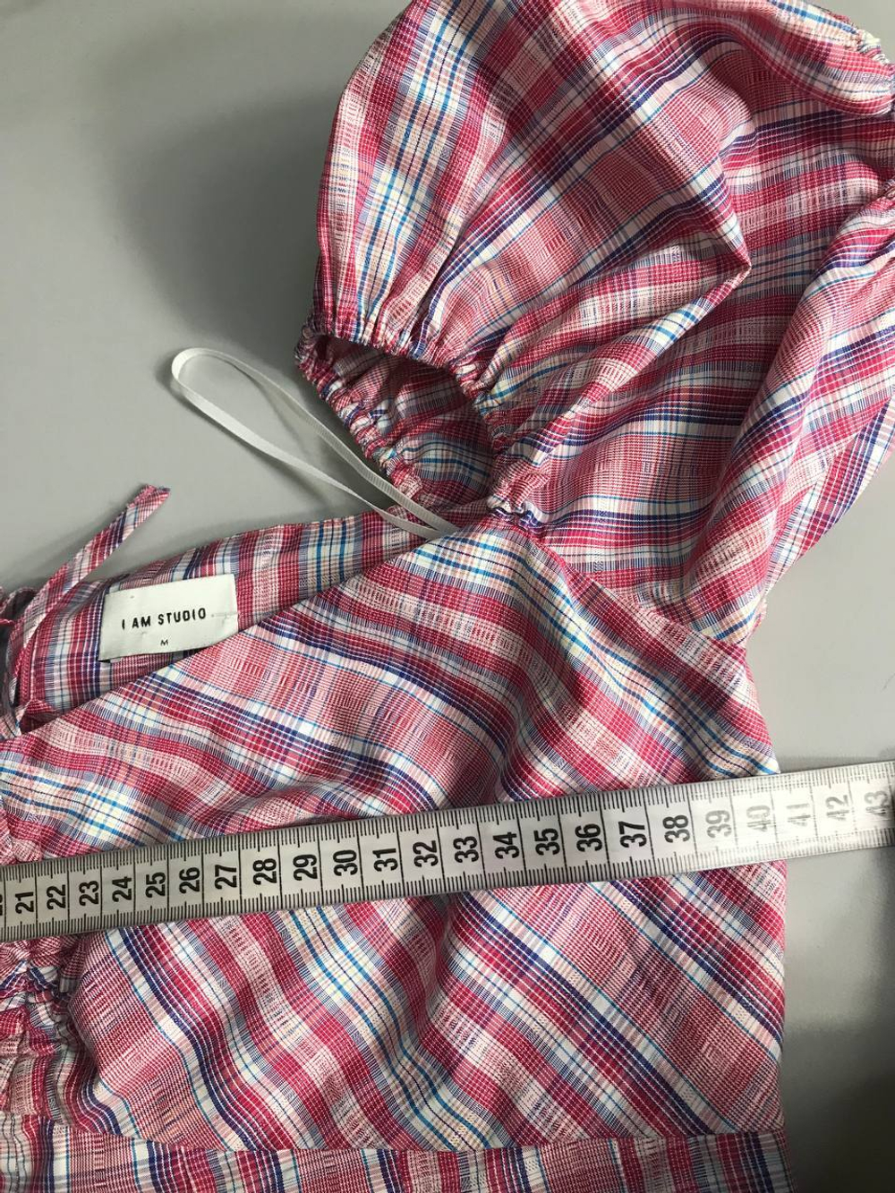 Платье I am studio кокетливое, маркировка М, визуально 46 размер