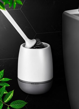 Ершик для унитаза силиконовый подвесной с подставкой