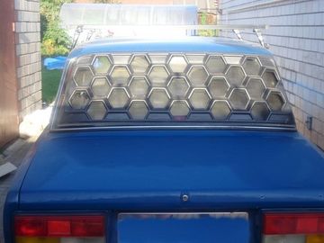 Решетка на заднее стекло Соты ВАЗ 2101, 2103, 2105, 2106, 2107