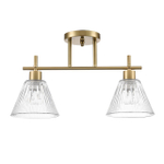 8188/2C COMFI LN25 190 латунь/прозрачный, металл/стекло Потолочный светильник E14 2*40W 220V VIVIAN