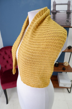 Шарф вязаный