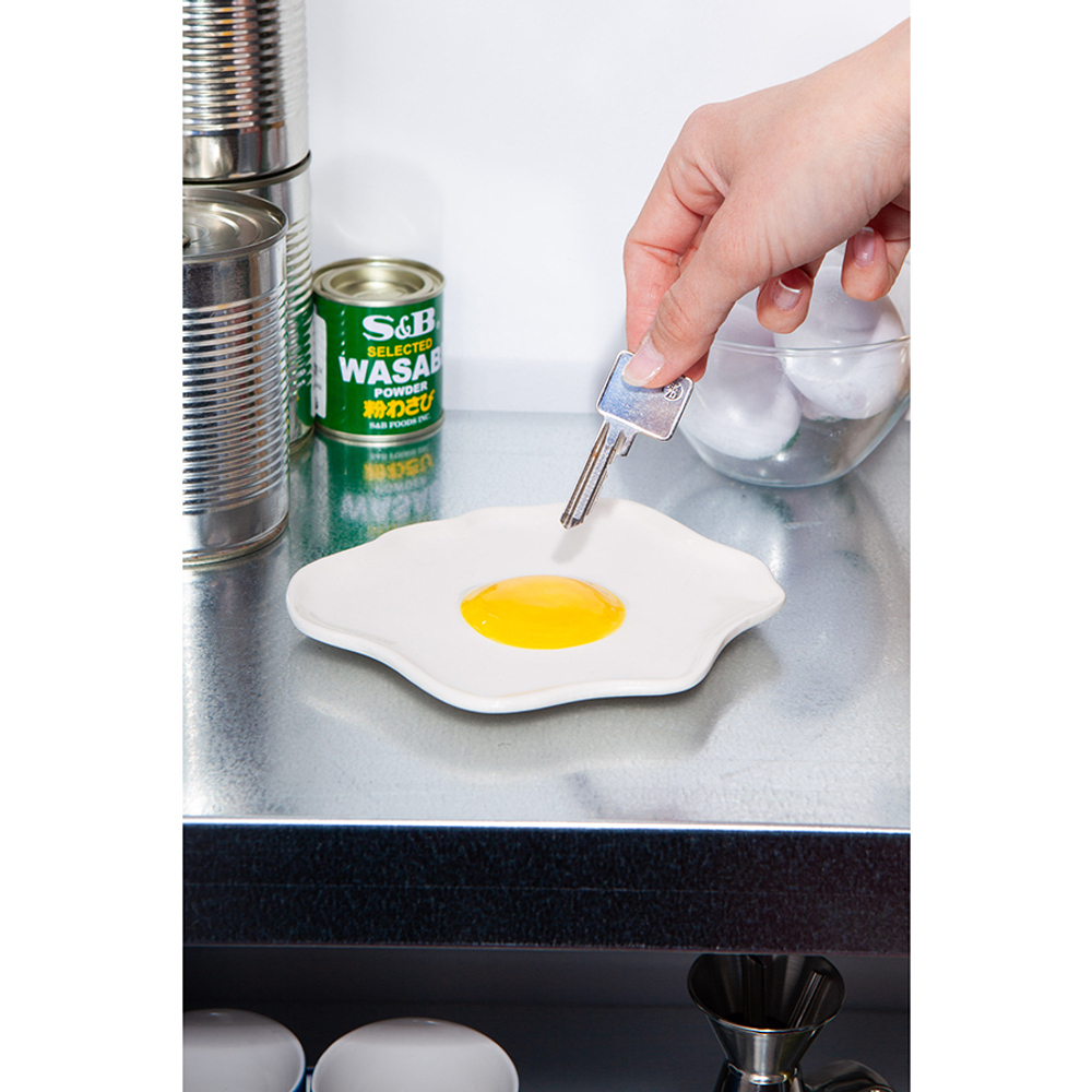 Поднос декоративный fast food, egg, 14,5x14 см