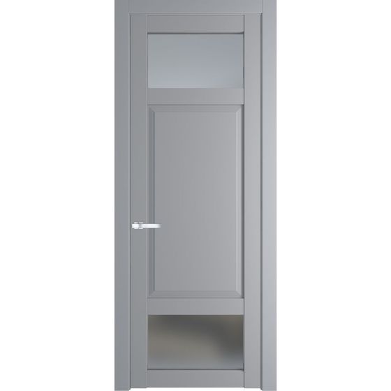 Межкомнатная дверь эмаль Profil Doors 2.3.4PD смоки остеклённая