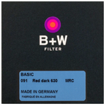B+W BASIC 091 Red dark MRC 630 67mm. Светофильтр для черно-белой съемки