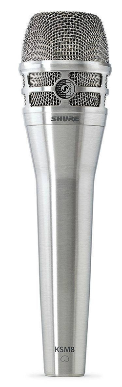 SHURE KSM8/N кардиоидный динамический вокальный микрофон, цвет - никель