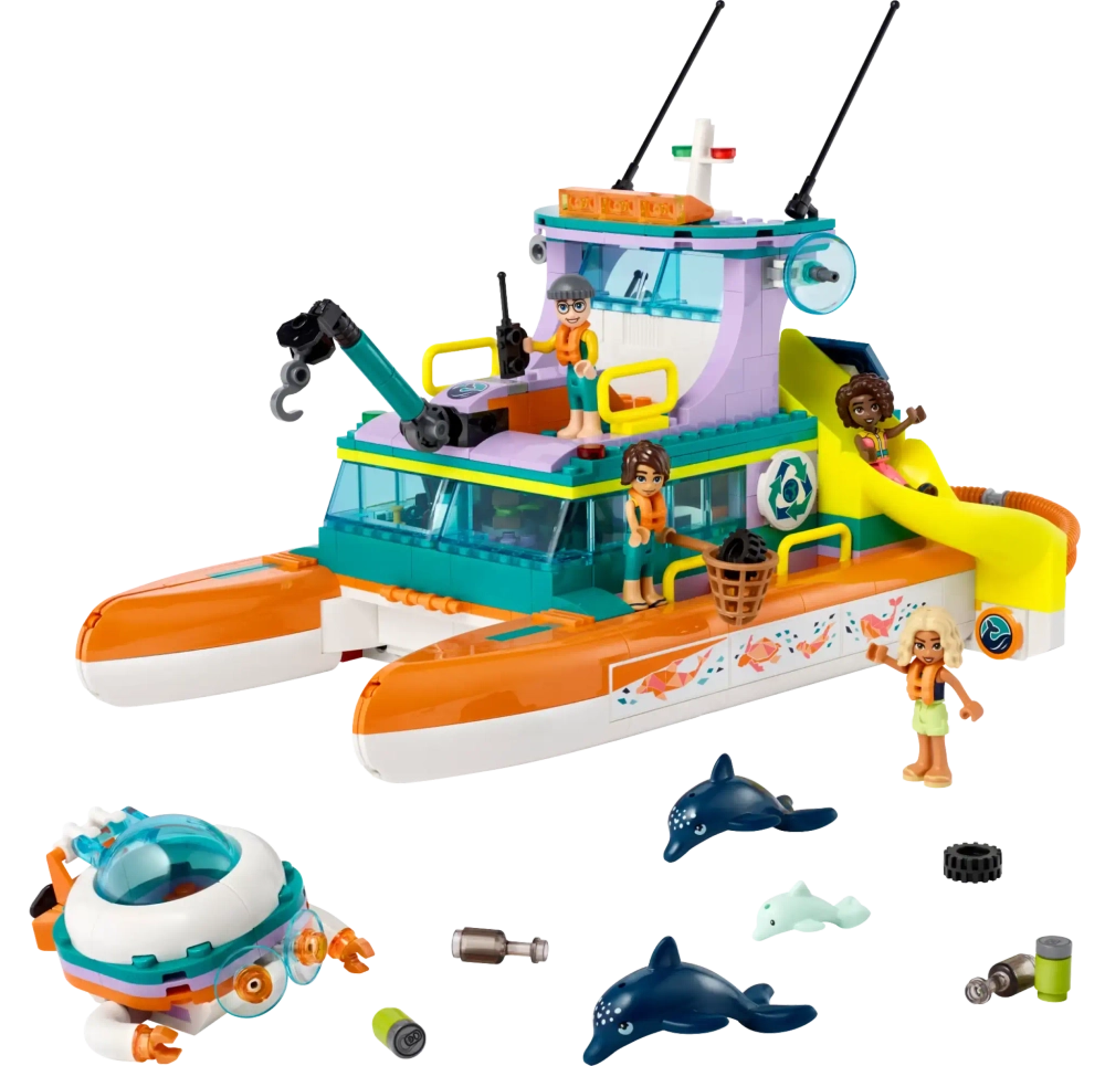 Конструктор LEGO Friends 41734 Морская спасательная лодка