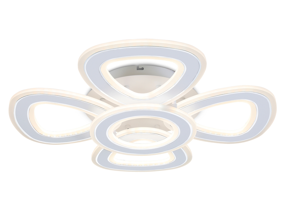 FA8925/4+1 WH/CH белый/хром 163W 3000K-6400K 590*590*120 (ПДУ РАДИО 2.4G)