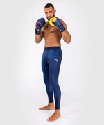 Компрессионные штаны Venum Sport 05 Blue/Yellow