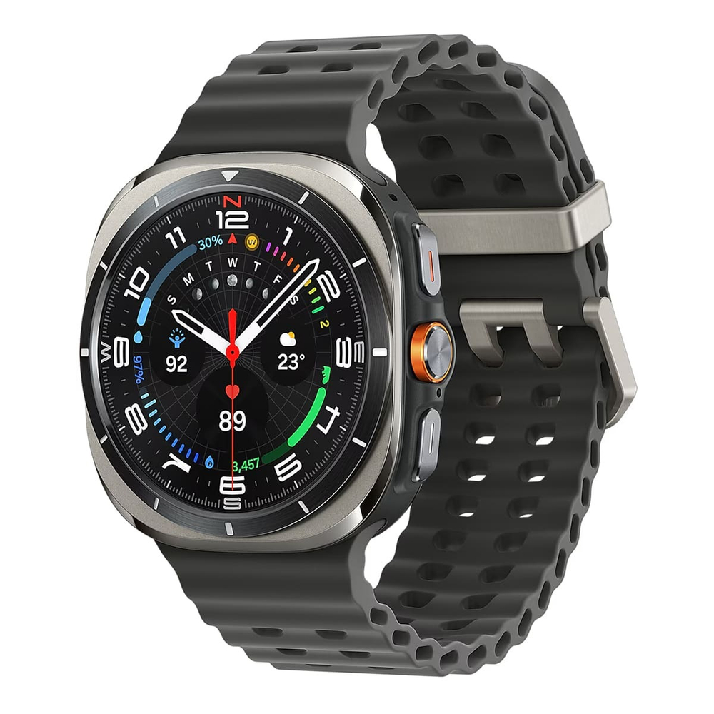 Часы Samsung Galaxy Watch Ultra 47 мм Titanium Silver, серебряный титан (2024)