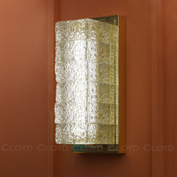 Бра Cloyd ESTET W1 / выс. 34 см - золото (арт.20422)