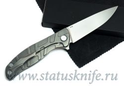 Нож Широгоров Flipper 95 M390 Т узор насечки подшипникифотография - 2