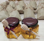 Брендированная баночка с медом и веретеном, 140 грамм