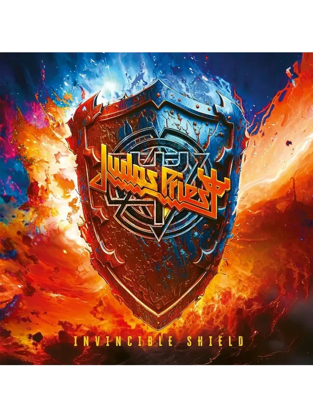 Judas Priest. Invincible Shield (2LP, RED) 2024 Новая