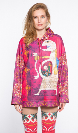 Худи "Химера", по мотивам живописи художника-сюрреалиста Виктора Браунера