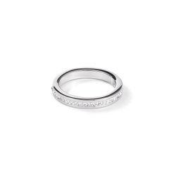 Кольцо Coeur de Lion Crystal-Silver 18.5 мм 0129/40-1817 58 цвет серебряный
