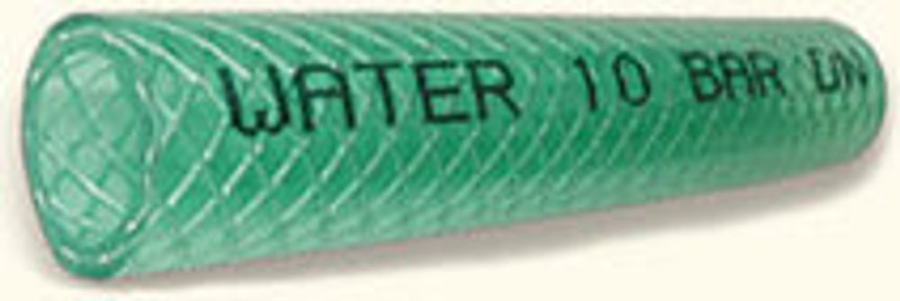 Рукав для воды и воздуха DN 012 OD 17.5 P=10/6 серия RW 501 (поливочный, ПВХ, зелёный)