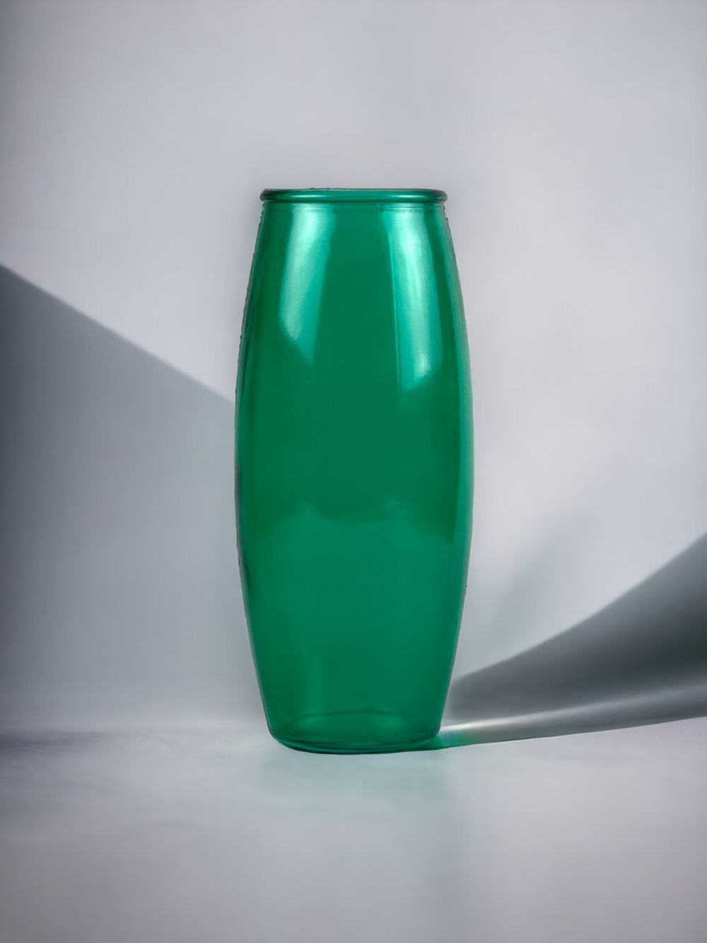Ваза бочка Ellipsoid "EmeralD" (Зеленая)