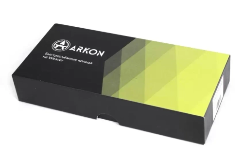 Кольца Arkon 34 мм быстросъемные на weaver, средние