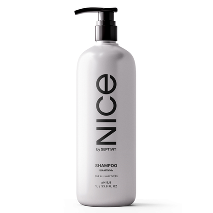 БОНУС Шампунь NICE Для всех типов волос 1 л