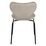 Комплект из 2-х стульев Bradex Home Seven Style латте велюр с чёрными ножками