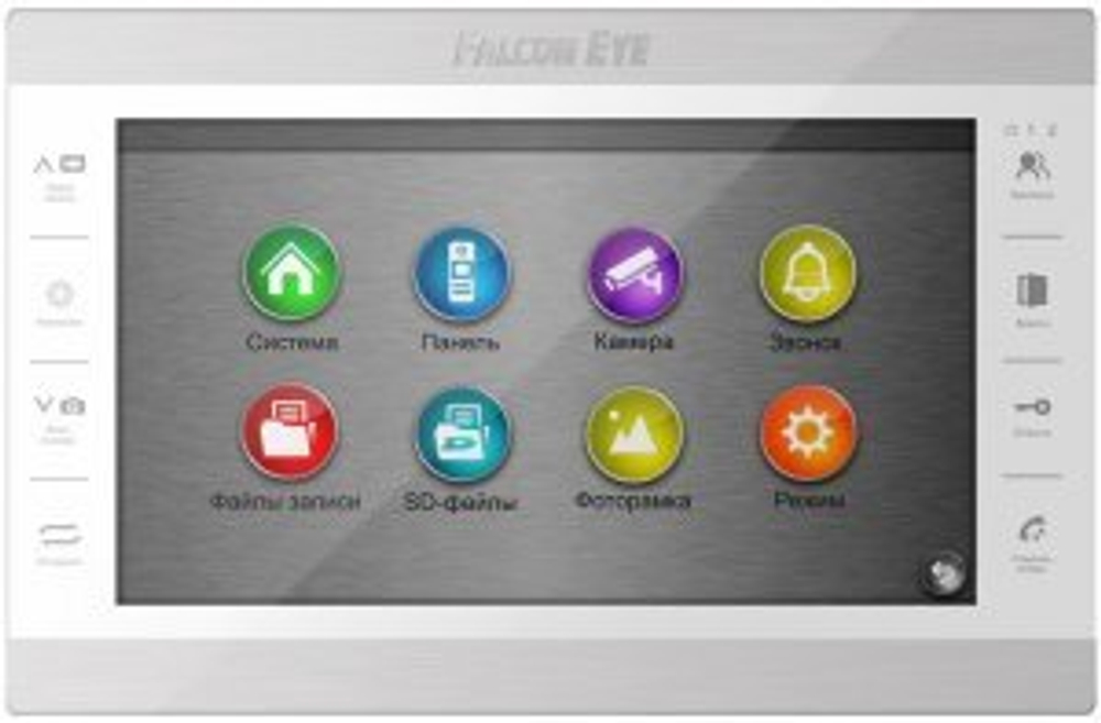 FE-Atlas Plus HD White MHD Видеодомофон c поддержкой 1080P: дисплей 10" TFT;  сенсорные кнопки;