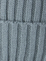 Шапка для мальчика осенняя вязаная и снуд