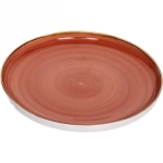 Тарелка керамическая «Corsica orange» 25*3см