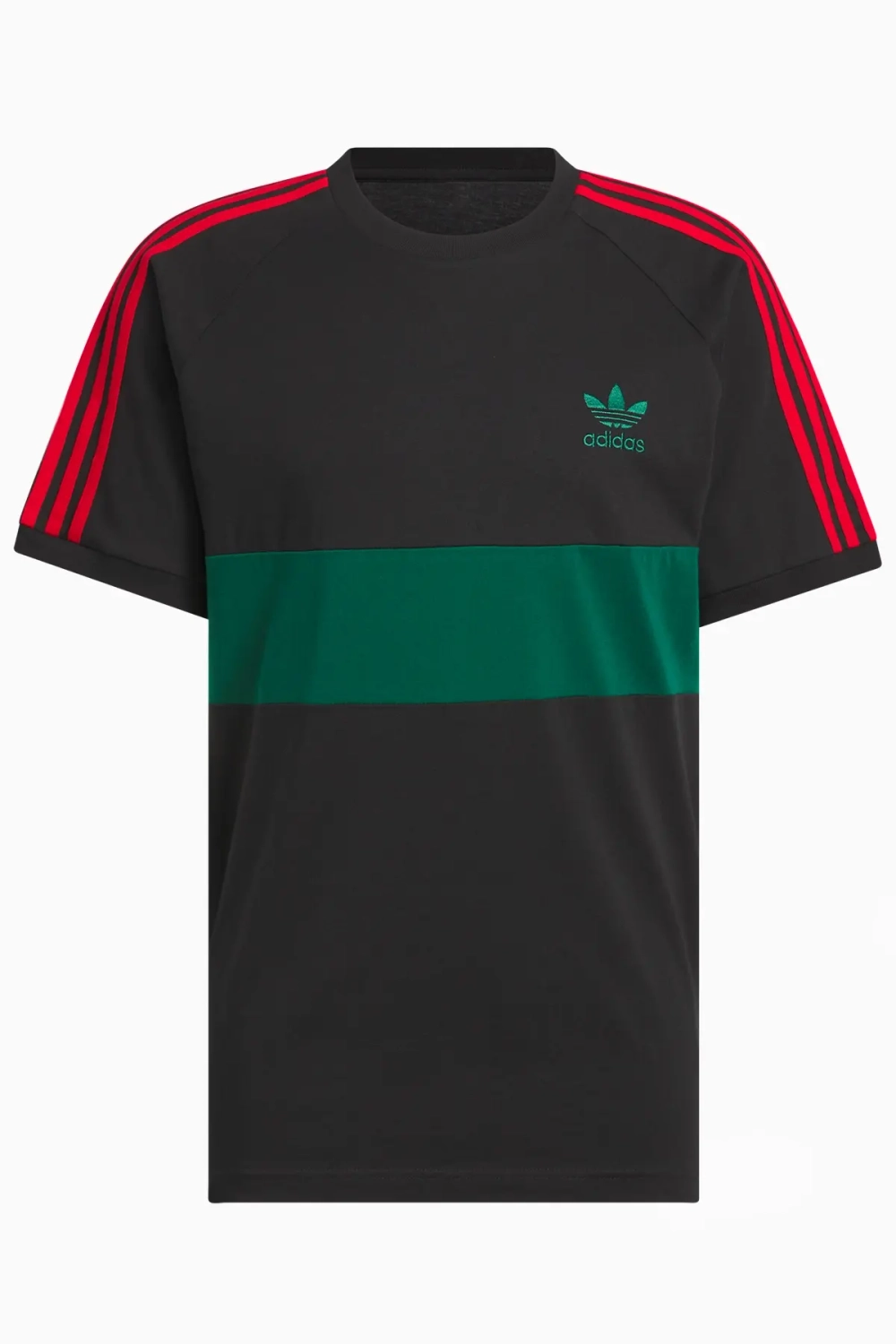 Футболка adidas 3-Stripes Panel - черный