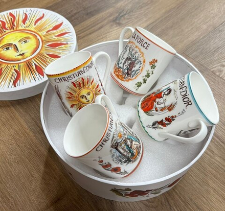 Кружка Dior 4 шт.