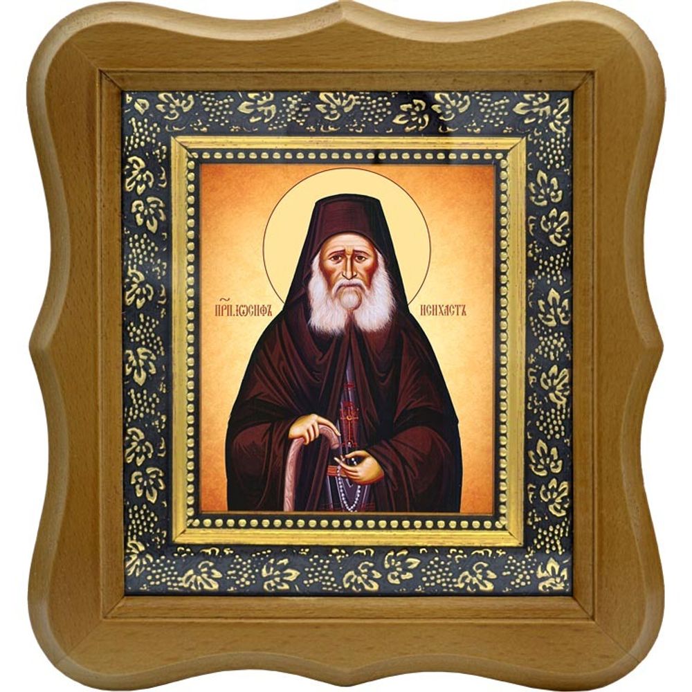 Иосиф Исихаст преподобный. Икона на холсте.