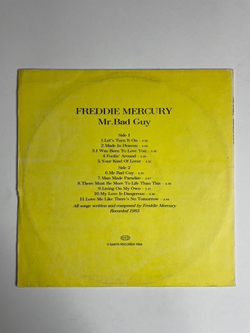 Винтажная виниловая пластинка LP Freddie Mercury Mr. Bad Guy (Россия 1994)