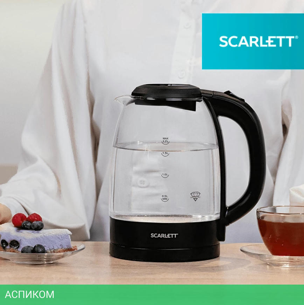 Электрочайник Scarlett SC-EK27G11