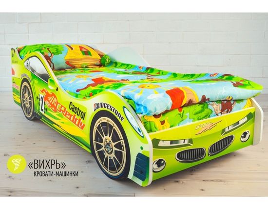 Кровать-машинка ВИХРЬ